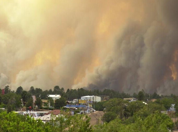 Show Low on fire?